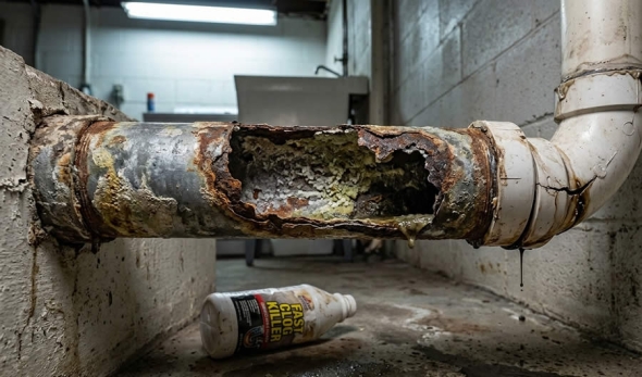 Why Chemical Drain Cleaners Are Actually Ruining Your Pipes